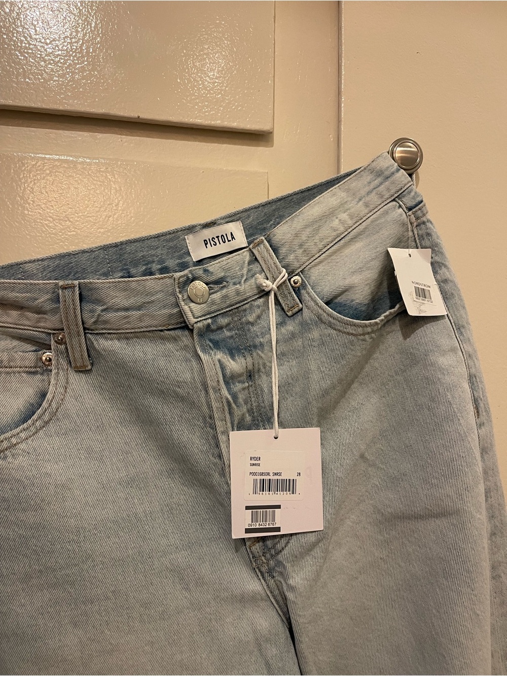 Pistola Ryder High Rise Straight Leg Jeans